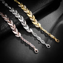 Pulseira de luxo para mulheres