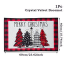 Tapete de Natal com Papai Noel para Porta