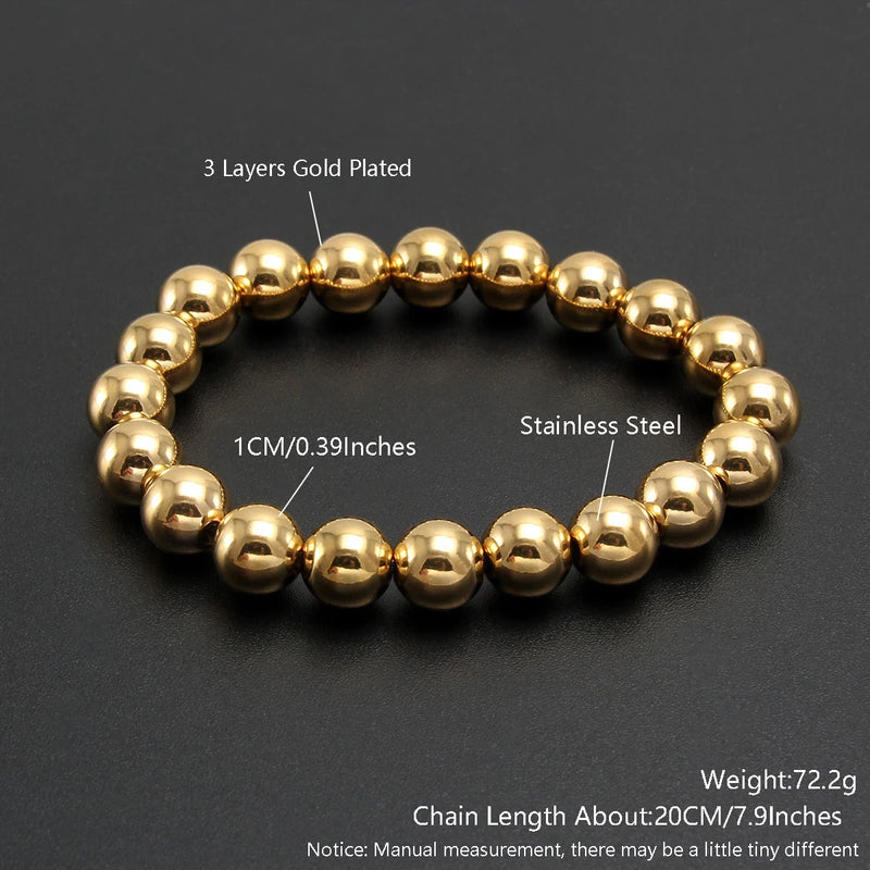 Pulseira nas Cores Douradas