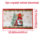 Tapete de Natal com Papai Noel para Porta