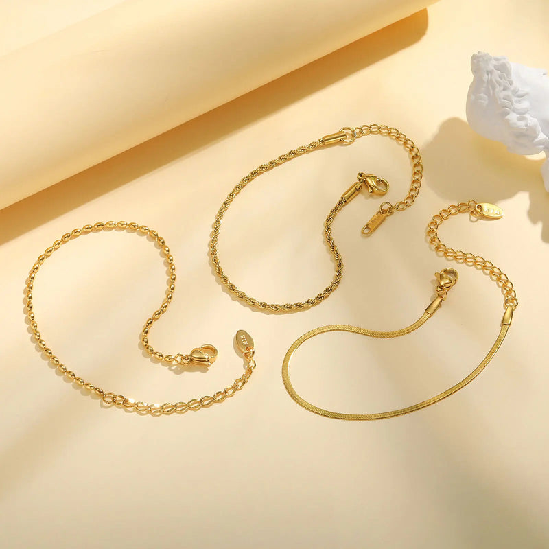 Pulseira de pérolas elásticas de para mulheres